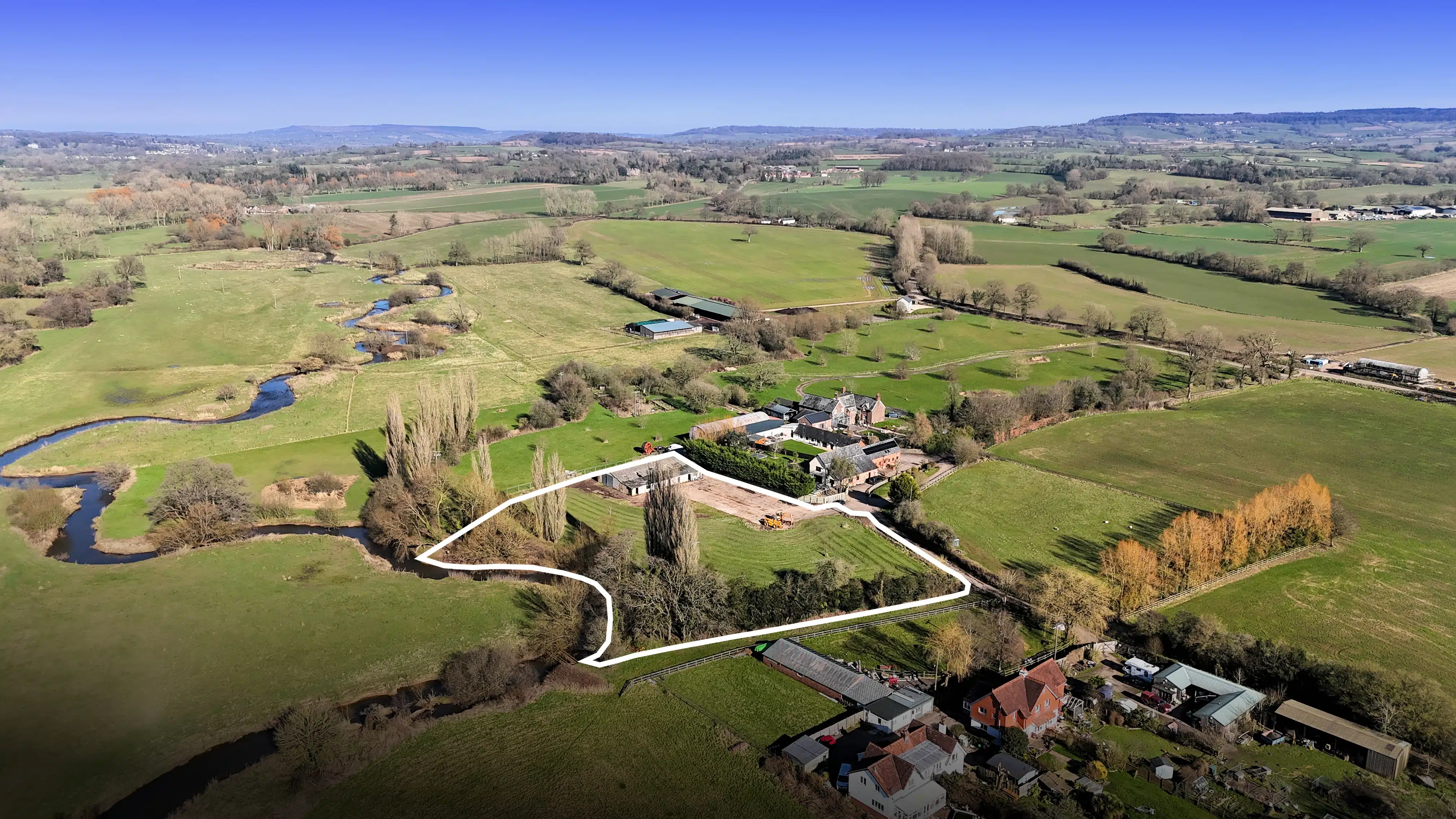 Cullompton - Riverside Plot With 2 Acres