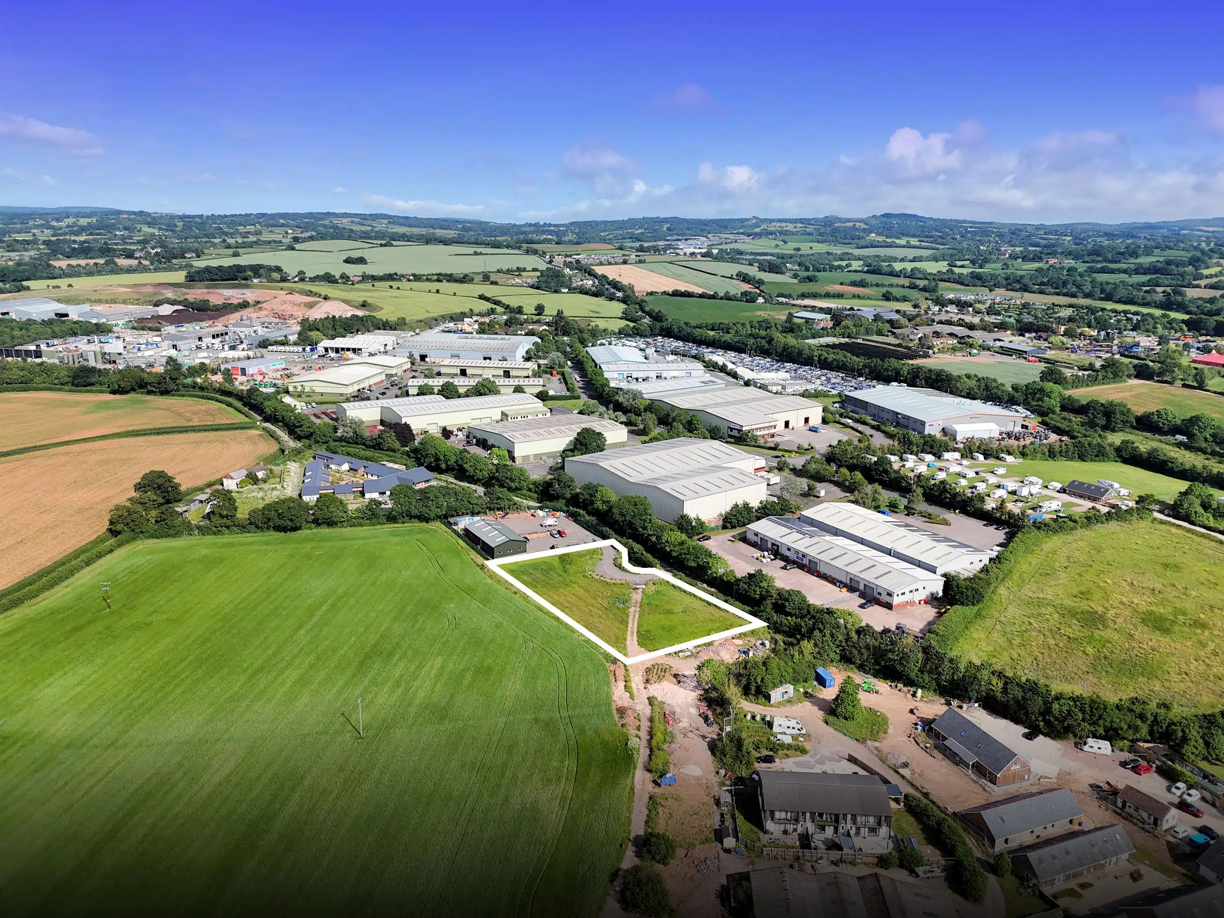 Clyst St Mary - Potential Commercial Site At Axehayes Farm - KLP