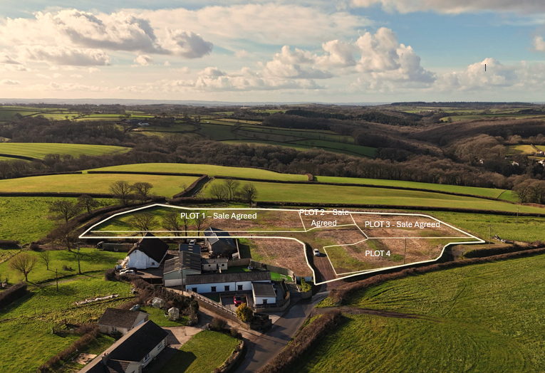 Hollocombe, Smythen Farm, 4 Individual Building Plots - Plot 3