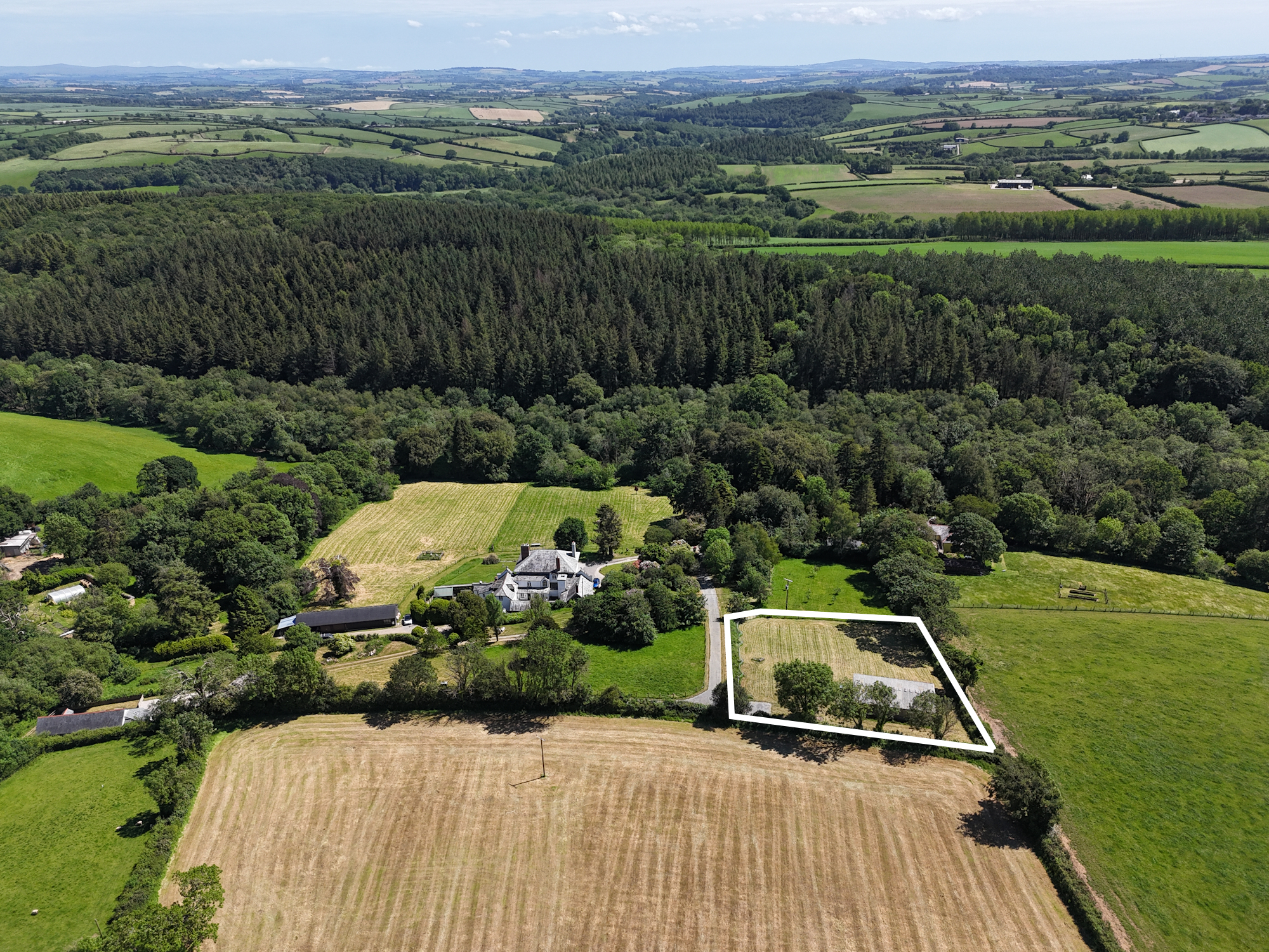 Boyton - Plot Adjacent To Hornacott Manor — photo 3