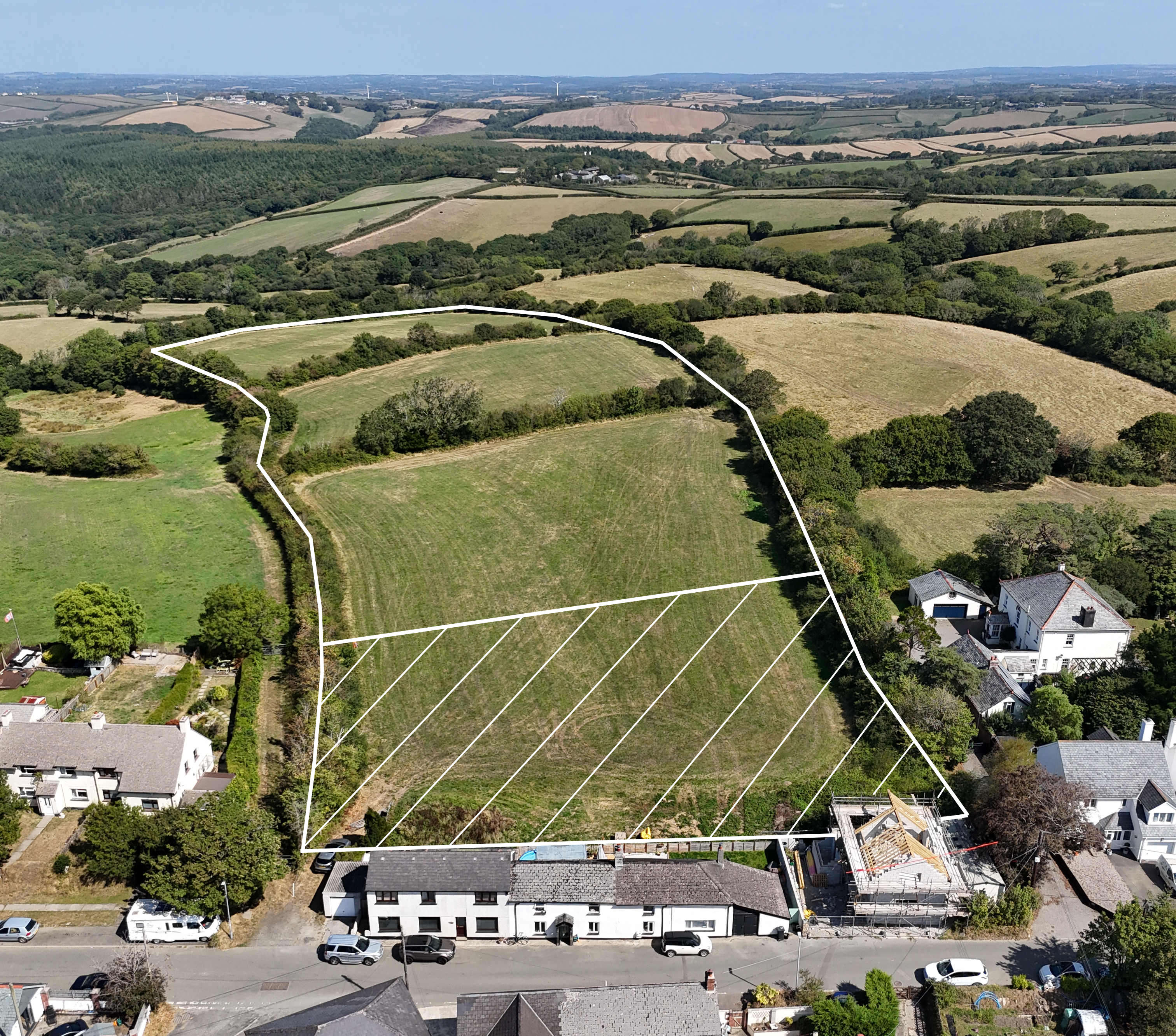 Week St Mary, Site For 5 With Additional Land (approx 10.974 Acres) — photo 4
