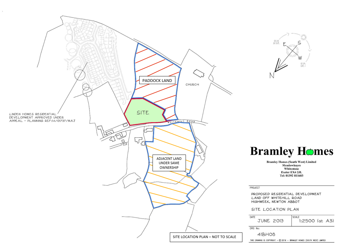 Highweek, Newton Abbot, Site For 5 KLP