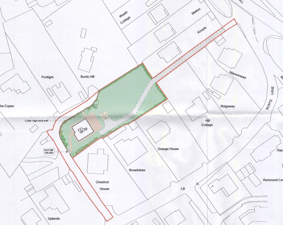 Seaton - Site For 3 Dwellings Off Bunts Lane — photo 4